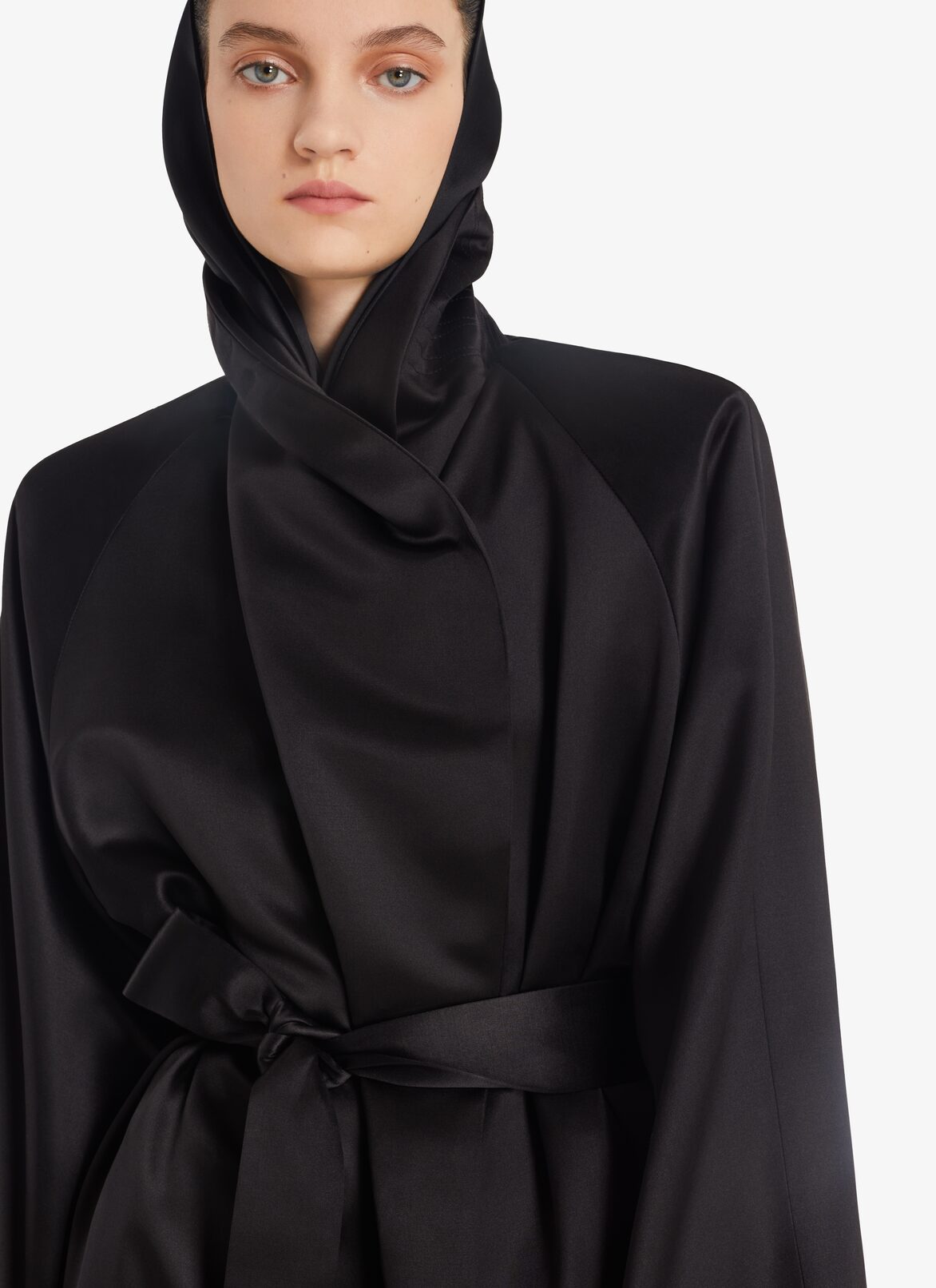 Hooded dressing Gown
 ALAÏA  HOODED DRESSING GOWN
